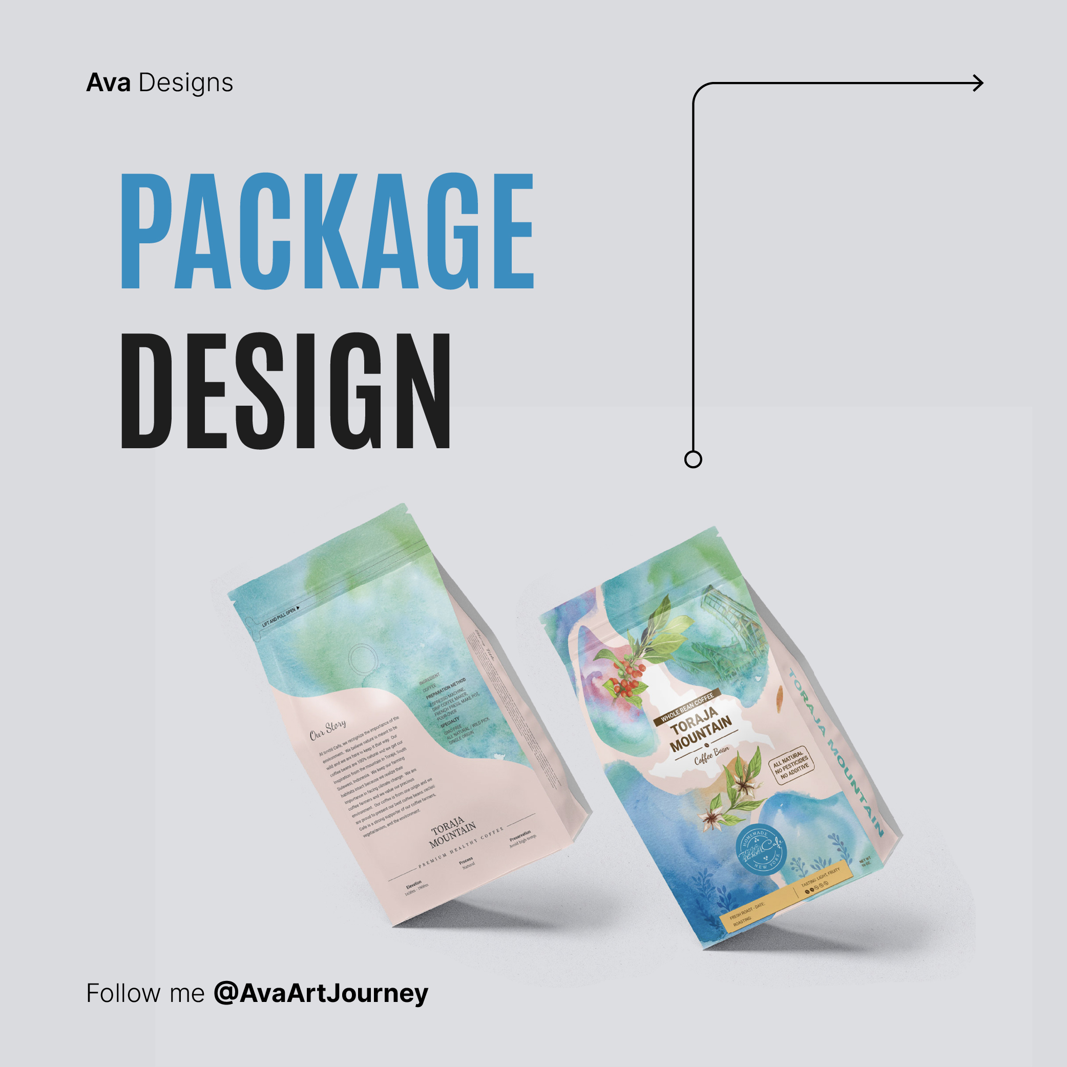 Package design selected work